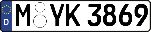 M-YK3869