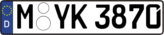 M-YK3870