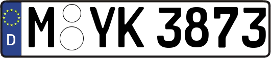 M-YK3873