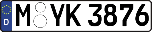 M-YK3876