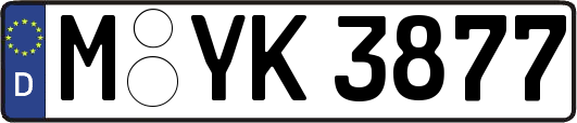 M-YK3877