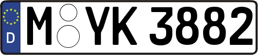 M-YK3882