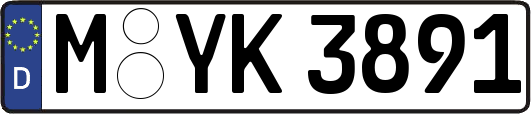 M-YK3891