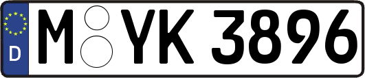 M-YK3896