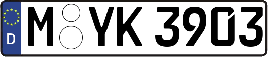 M-YK3903