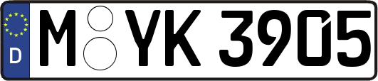 M-YK3905