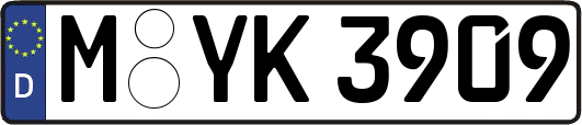 M-YK3909