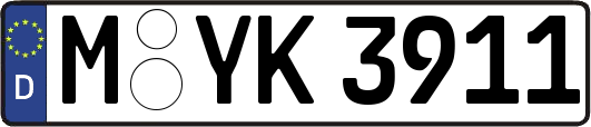 M-YK3911
