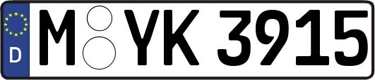 M-YK3915