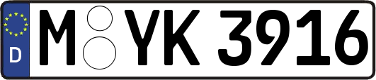 M-YK3916