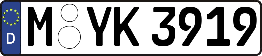 M-YK3919