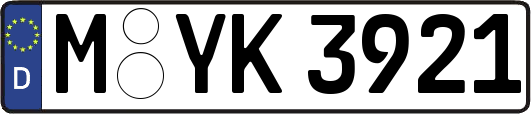 M-YK3921