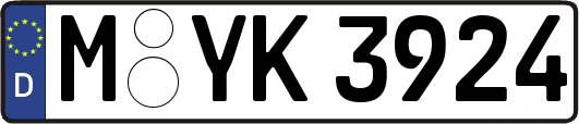 M-YK3924