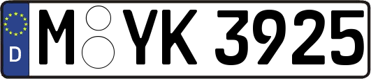 M-YK3925