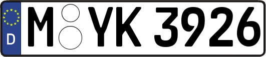 M-YK3926