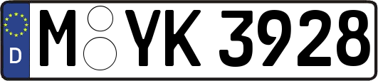 M-YK3928