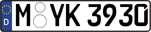 M-YK3930