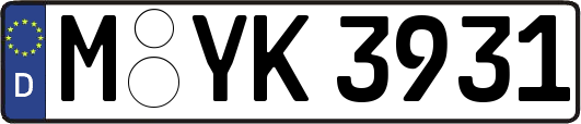 M-YK3931