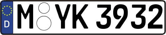 M-YK3932
