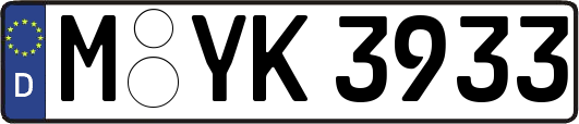 M-YK3933