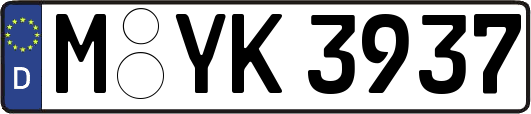 M-YK3937