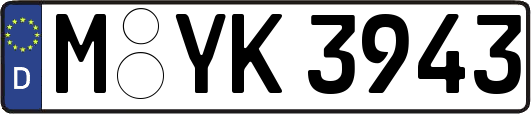 M-YK3943