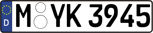 M-YK3945