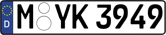 M-YK3949