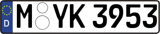 M-YK3953