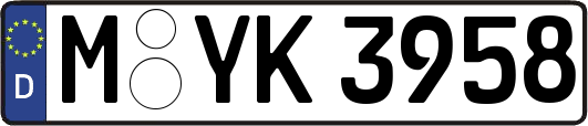 M-YK3958