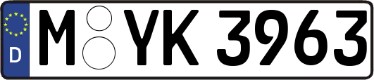 M-YK3963