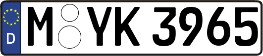 M-YK3965