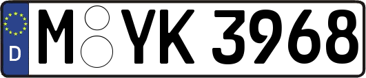 M-YK3968