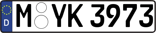 M-YK3973