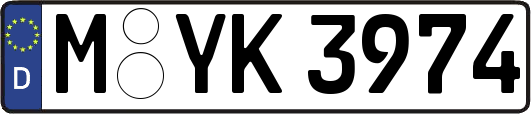 M-YK3974