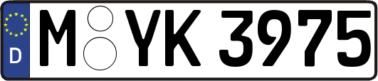 M-YK3975