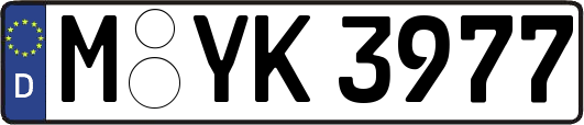 M-YK3977