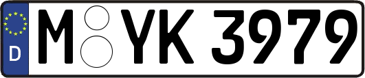M-YK3979