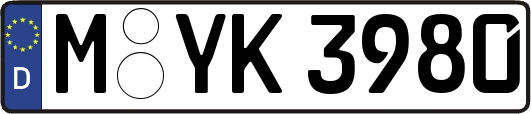 M-YK3980