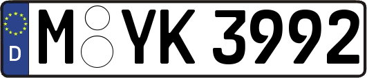 M-YK3992