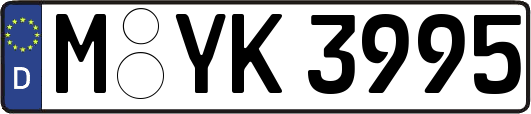 M-YK3995