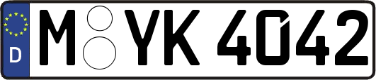 M-YK4042