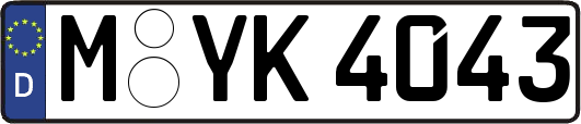 M-YK4043