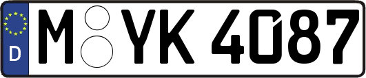 M-YK4087