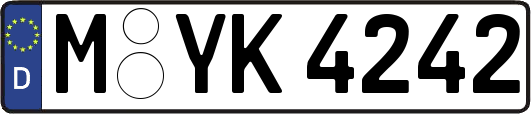 M-YK4242