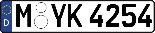 M-YK4254