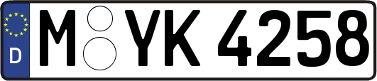 M-YK4258