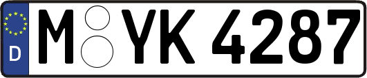 M-YK4287
