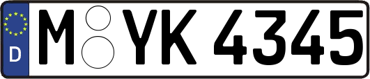 M-YK4345