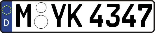 M-YK4347